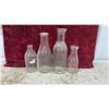 Image 2 : Vintage Clear Glass Milk Bottles Including Maples Dairies, Purity Dairy, Superior Dairies and More