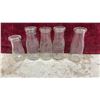 Image 4 : Vintage Clear Glass Milk Bottles Including Maples Dairies, Purity Dairy, Superior Dairies and More
