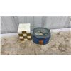 Image 8 : Vintage Decor Lot: Murano Art Glass, Cadbury Plates, Vases, Mask, Hourglasses and More