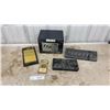 Image 1 : Vintage Coronet Mechanical Stylus Adding Machine Calculator, Battery Operated Safe with Key