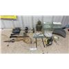 Image 1 : Hanging Dial Scale, Coca-Cola Welcome Sign, Hose Nozzle, Lantern, Glass Blocks, Axe and More