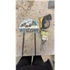 Image 2 : Hanging Dial Scale, Coca-Cola Welcome Sign, Hose Nozzle, Lantern, Glass Blocks, Axe and More