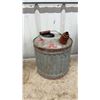 Image 4 : Four Metal Gas Cans, Various Sizes