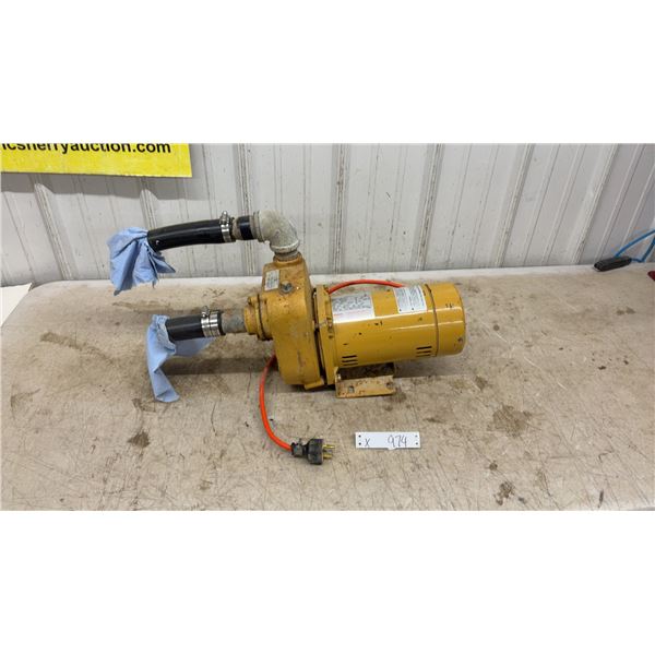 A.O. Smith 1/2 HP Electric Sump Pump, Model CRA9B887