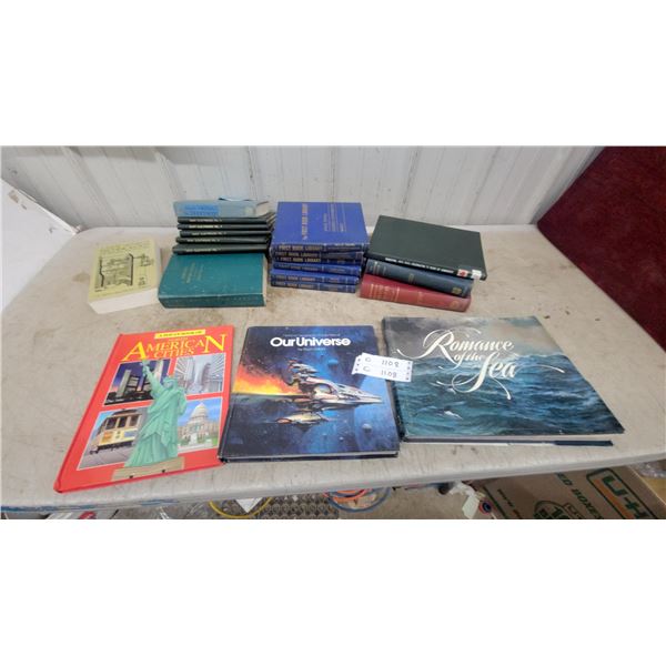 American Cities, Our Universe, Romance of the Sea, Electric Motor Repair, Basic Electronics and Mor