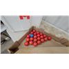 Image 1 : Dufferin Wall-Mount Billiards Slide Scorekeeper with Pool Balls and Snooker Balls
