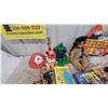Image 6 : Marionettes, Fire Marshal Hat, Clown Lamp, Hulk Figure, Toys Guide, Native Doll, Fire Truck and Mor