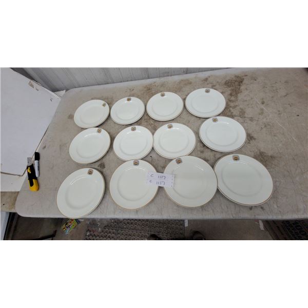 Vintage Hotel Vancover Plates Royal Doulton 12x