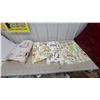 Image 1 : Vintage Wallpaper Rolls Including Hanna-Barbera, Looney Tunes, and Retro Ladies Designs