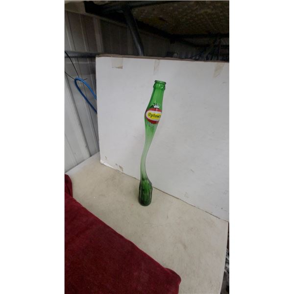 Uptown Glass Bottle, Carnival Prize in the 80s Coca-Cola Company Collectible