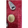 Image 4 : Vintage Ice Pick Bottle Opener CIL Explosives Belt Buckle and Cash Register Keys and More
