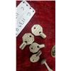 Image 7 : Vintage Ice Pick Bottle Opener CIL Explosives Belt Buckle and Cash Register Keys and More