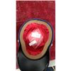 Image 4 : R.J. Scully Uniform Visor Cap with Navy Blue Crown, Red Band, Black Visor and Gold Chinstrap