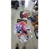 Image 1 : Jerry Lee Lewis Yamaha Clavinova and Canada Dry Santa Cardboard Standees With Main St Sign