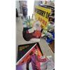 Image 4 : Jerry Lee Lewis Yamaha Clavinova and Canada Dry Santa Cardboard Standees With Main St Sign