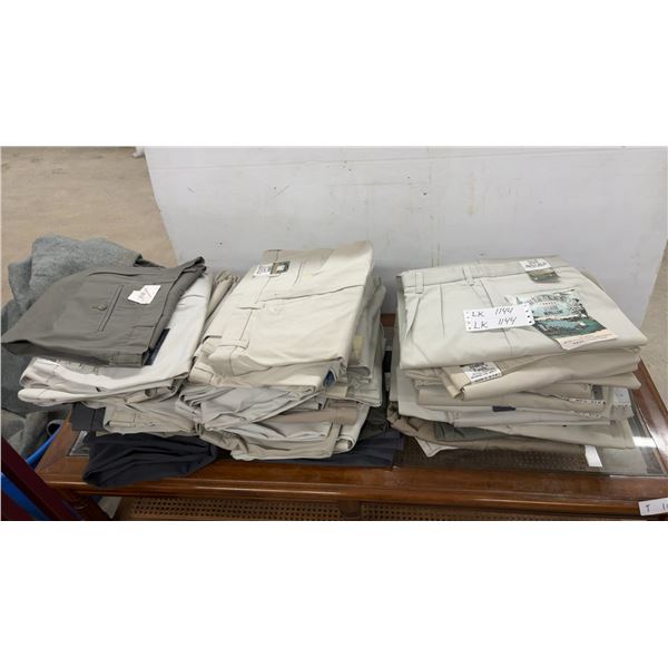 Outbacks Canada Men's & Women's Self-Adjusting Stain Repellent Pants, 34W 32L, & More