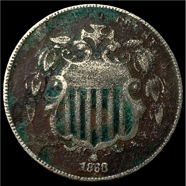 1868 Shield Nickel NICELY CIRCULATED