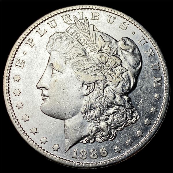 1886-S Silver Morgan Dollar NEARLY  UNCIRCULATED