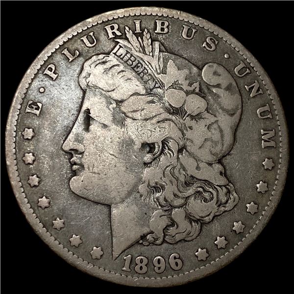 1896-O Silver Morgan Dollar LIGHTLY  CIRCULATED