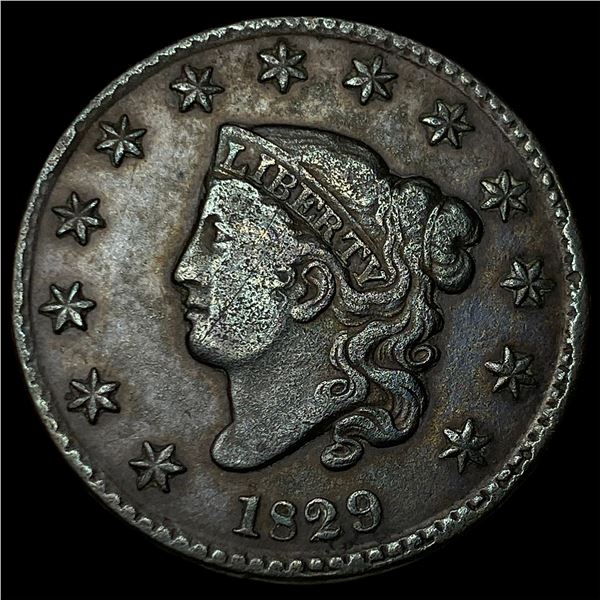 1829 Coronet Head Large Cent HIGH GRADE