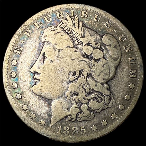 1885-S Silver Morgan Dollar NEARLY  UNCIRCULATED