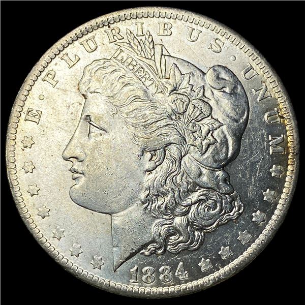 1884-O Silver Morgan Dollar CHOICE AU