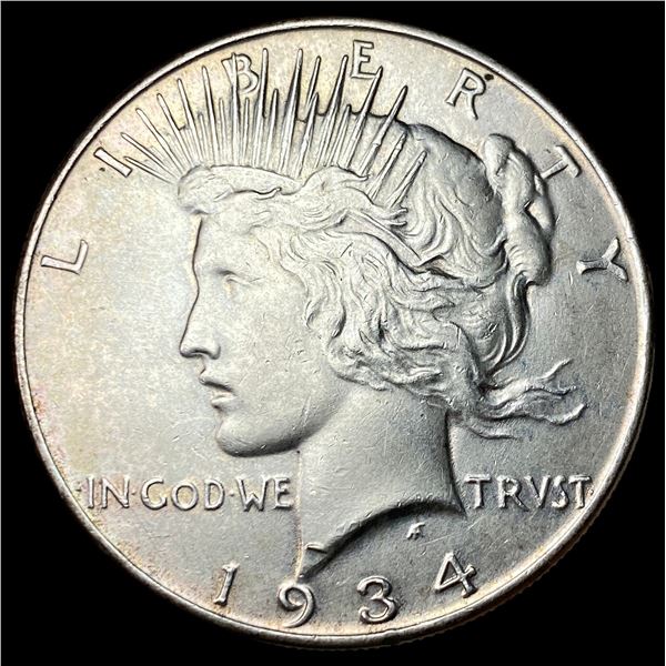 1934 Silver Peace Dollar UNCIRCULATED