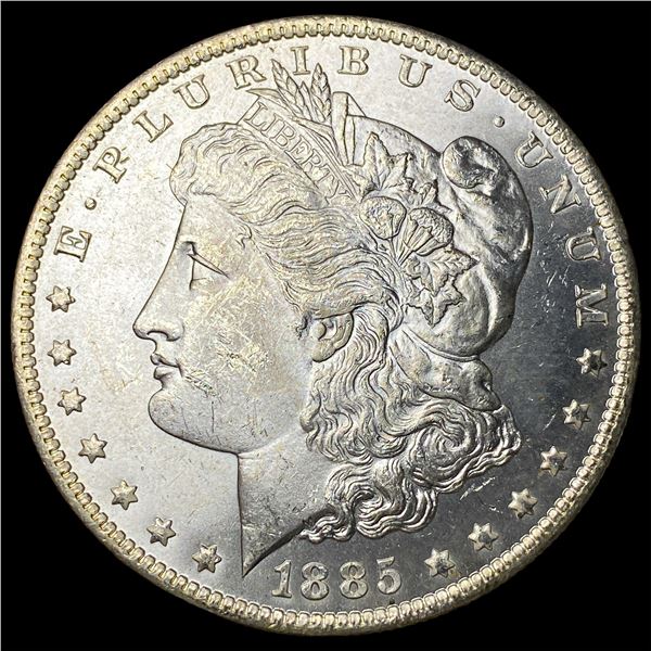 1885-O Silver Morgan Dollar GEM BU