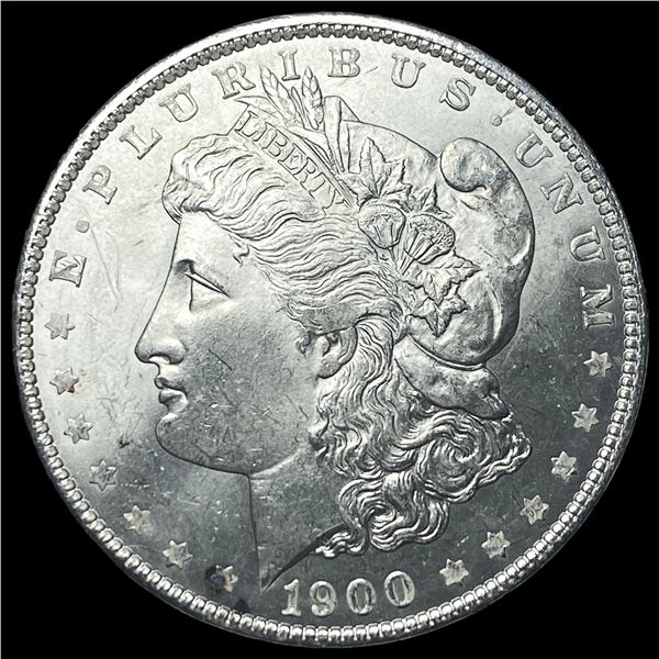 1900 Silver Morgan Dollar GEM BU
