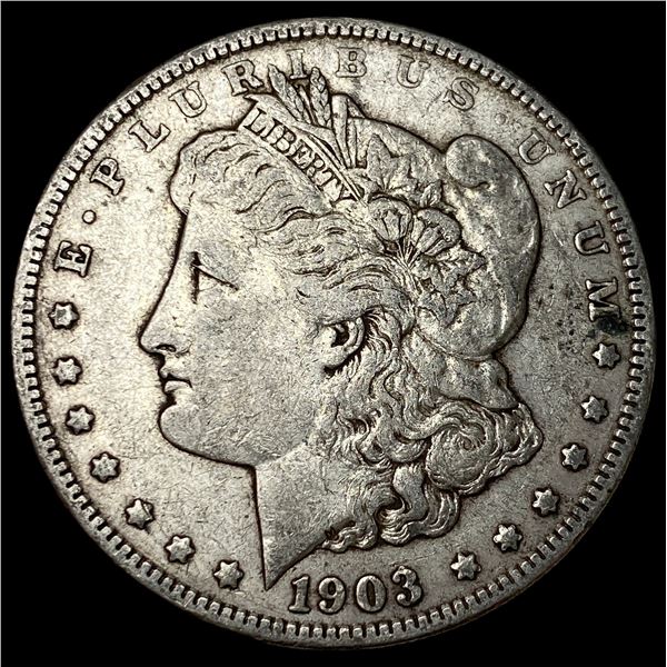 1903 Morgan Silver Dollar NEARLY UNCIRCULATED