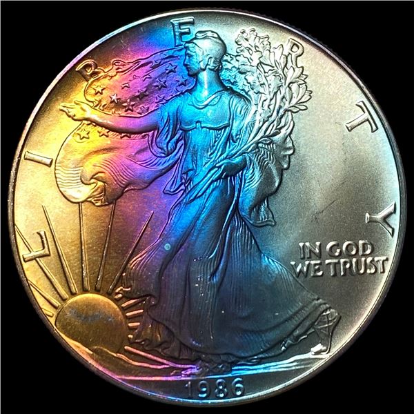 1986 American Silver Eagle GEM BU