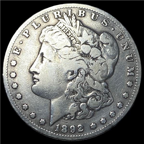 1892-S Silver Morgan Dollar NICELY CIRCULATED