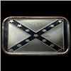 Image 1 : 1oz .999 Fine Silver Bar Flag Design HIGH GRADE