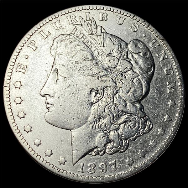 1897-O Silver Morgan Dollar NEARLY UNCIRCULATED