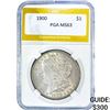 Image 1 : 1900 Morgan Silver Dollar PGA MS63
