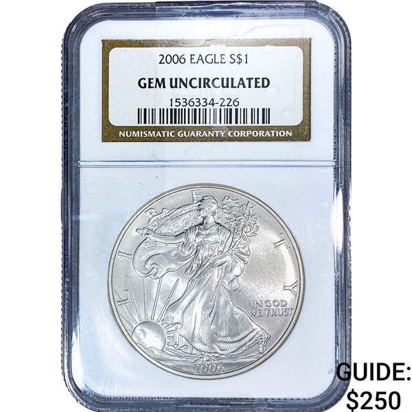 2006 Silver Eagle NGC