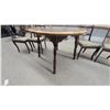 Image 3 : Round Wood Dining Table 30" Hgt.