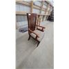 Image 3 : Wooden Dining Arm Chair with Slatted Back and Ornate Side Chair with Upholstered Seats