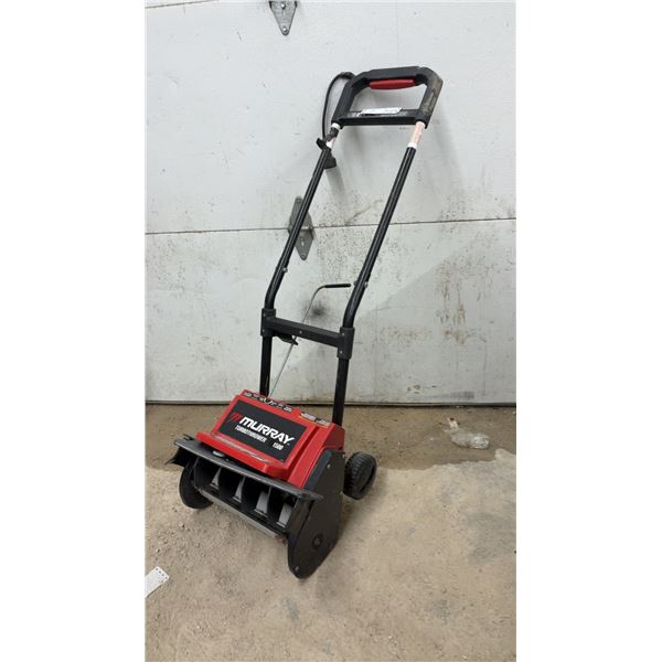 Murray Turbothrower 1500 Electric Snow Blower, Model 615000 x 30NA, 120V 6.5A, 2002