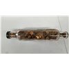 Image 3 : Vintage Glass Rolling Pin Full of Pennies