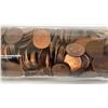 Image 4 : Vintage Glass Rolling Pin Full of Pennies
