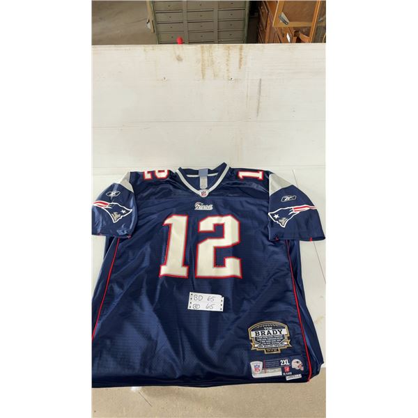 Vintage Reebok Tom Brady New England Patriots Limited Edition 239/288 Men's XXL Jersey
