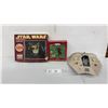 Image 1 : Vintage Star Wars Lot: 1980 Snow Speeder, Star Wars Puzzle, Darth Maul, Hallmark Ornament