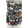 Image 4 : Vintage Hockey Puck Lot: Winnipeg Jets, Ninja Turtles, New Jersey Devils, Team Canada and More