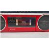 Image 3 : Vintage Retro Electronics Lot: Red Boombox, Sony Walkman, Walkman in Box, and More, Untested