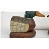 Image 5 : Vintage Wood Mallard Duck Bookends, Full-Sized Carved Mallard Decoys by Ron Sadler