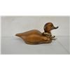 Image 6 : Vintage Wood Mallard Duck Bookends, Full-Sized Carved Mallard Decoys by Ron Sadler