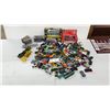 Image 1 : Large Lot of Vintage Die-Cast Cars Including Hot Wheels, Revell Ferrari and VW Van in Box