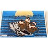 Image 5 : Large First Nations Signed/Numbered "Red River Flood of the Century" Print by White Buffalo