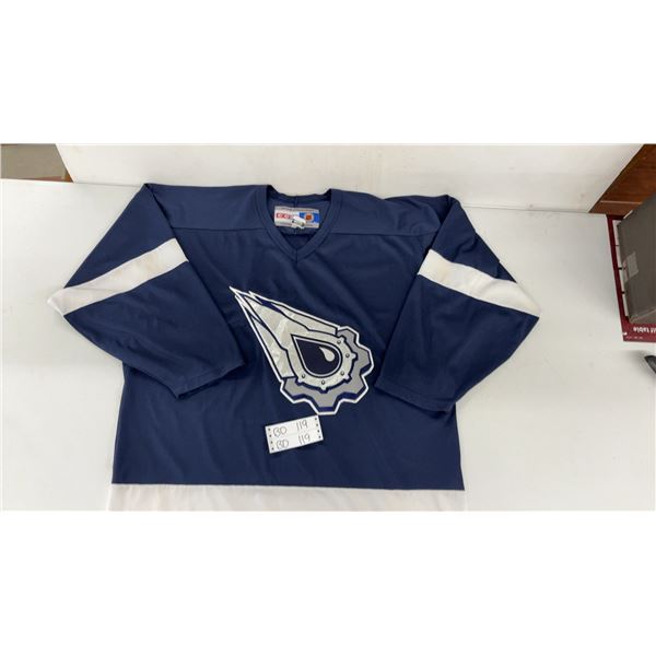 Rare CCM Vintage Edmonton Oilers Alternate Jersey, Men's XL
